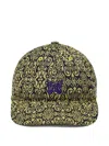 Needles Embroidered-butterfly Baseball Cap In Green