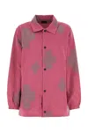 Needles Embroidered Cotton Blend Shirt In Pink