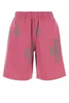 Needles Embroidered Cotton Blend Shorts