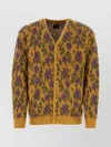 NEEDLES EMBROIDERED FLORALS ON MOHAIR BLEND CARDIGAN