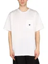 NEEDLES EMBROIDERED LOGO T-SHIRT