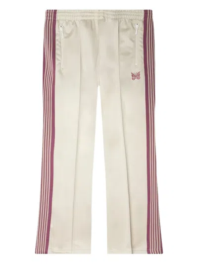 Needles Embroidered-logo Trousers In Multi