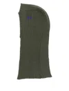 Needles Embroidered Wool Balaclava In Green