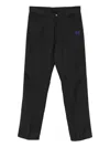 Needles Embroidery Trousers In Blue
