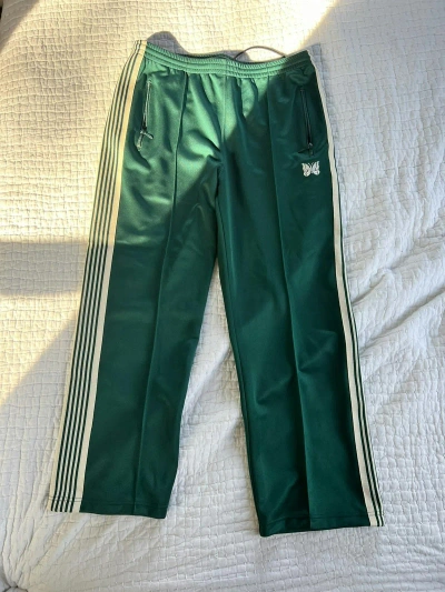 Pre-owned Needles Emptyroom Collab Track Pants Green