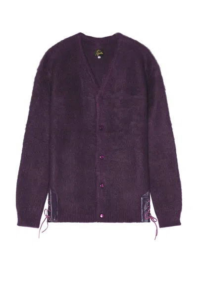 NEEDLES EP MOHAIR CARDIGAN SOLID