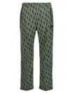Needles Printed Joggers With Pockets And Elastic Waistband In Blue