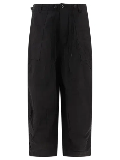 Needles "fatigue" Trousers In Black