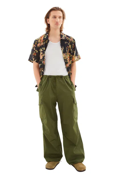 Needles Khaki Field Cargo Pants In A-olive