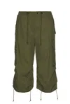 Needles Relaxed Wide Fit Pants In Olive