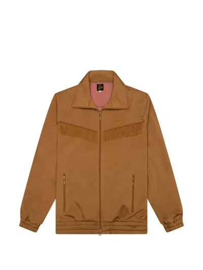 Needles Fringe Butterfly Jacket In Brown