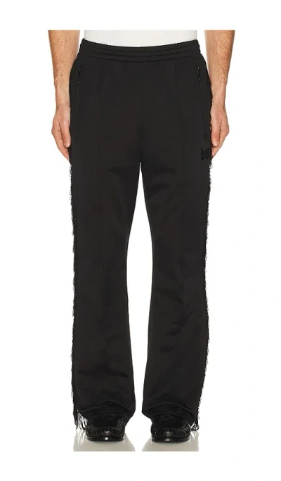 Needles Fringe Track Pant Tricot Jersey In Black