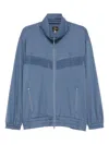 Needles Fringed Zip-up Cardigan In Blue