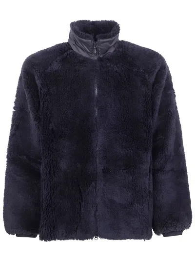 Needles "fur Acrylic Pile" Jacket In Blue