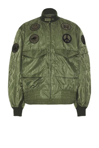Needles G-8 Jacket In Olive