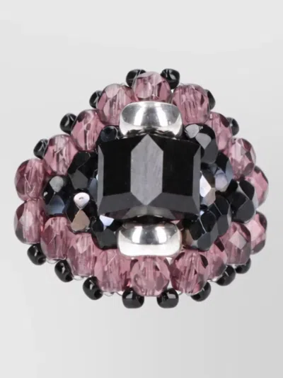 Needles Glass Ring In Multi