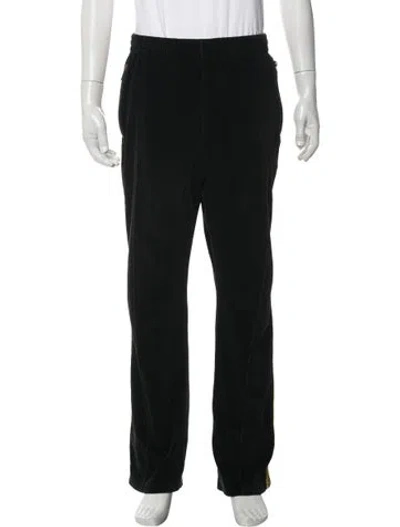 Pre-owned Needles Glitter Accents Lounge Bottoms In Black
