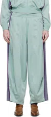 Needles Green H.d. Track Pants In Blue