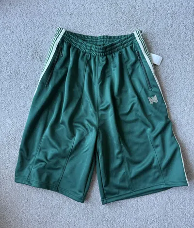 Pre-owned Needles Green Lhp Hd Track Pants Shorts