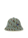 Needles Bermuda Hat - Poly Jq. In Light Blue
