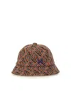 Needles Hat Geometric Pattern Stitched Detailing In Orange