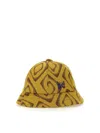 Needles Abstract-print Bucket Hat In Yellow