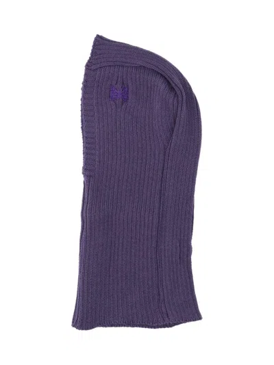 Needles Wool Balaclava In Purple