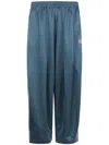 Needles "h.d. Track Pant Poly Smooth" Trousers In Blue