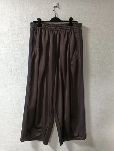 Pre-owned Needles H.d Track Pants In Brown
