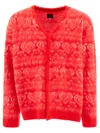 NEEDLES HEART KNITWEAR RED