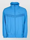 Needles Blue Logo-embroidered Sweatshirt In Blue