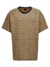 Needles Jacquard Patterned T-shirt Multicolor In Multicolor