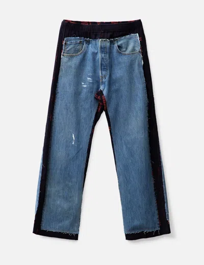 Needles Jean Pant Covered Pant In Blue