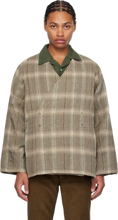Needles Khaki Samue Jacket In B-olive