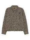 Needles Leopard-print Jacket In Black