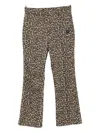 Needles Leopard-print Trousers In Brown