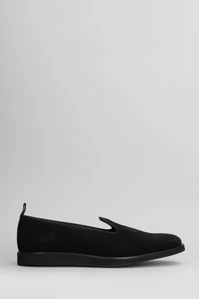 Needles Loafers In Black Suede