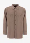Needles Shirt Professional Chest Pockets In Brown
