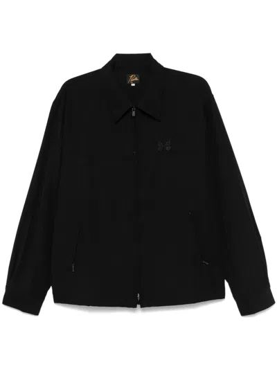 NEEDLES LOGO-EMBROIDERED JACKET