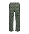Needles Printed Joggers With Pockets And Elastic Waistband In Green
