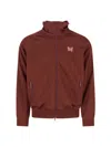 Needles Logo Sporty Jacket In Brown