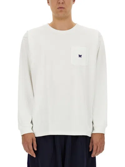 Needles T-shirt With Logo In Animal Print