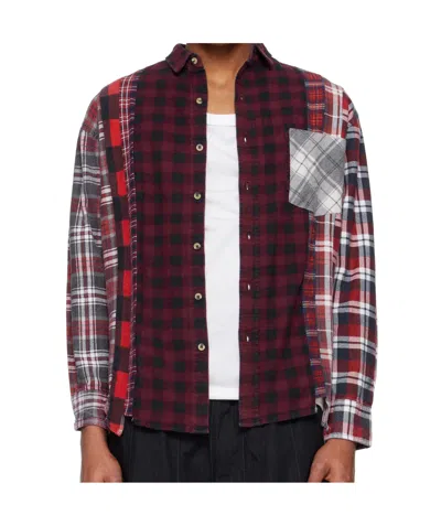Needles Long Sleeve Shirt In Multi-color