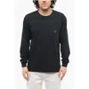 Needles Long Sleeve Crewneck T-shirt In Blue
