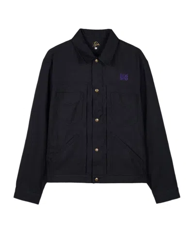 Needles Long-sleeved Casual Jacket In Black