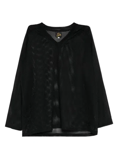 Needles L/s T-shirt In Black