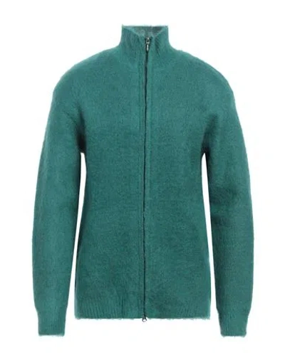 Needles Man Cardigan Green Size Xl Mohair Wool, Nylon, Wool