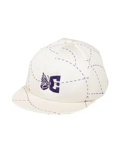 Needles Man Hat Ivory Size L Polyester In White