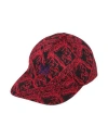 Needles Man Hat Red Size Onesize Polyester In Multi