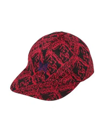 Needles Man Hat Red Size Onesize Polyester
